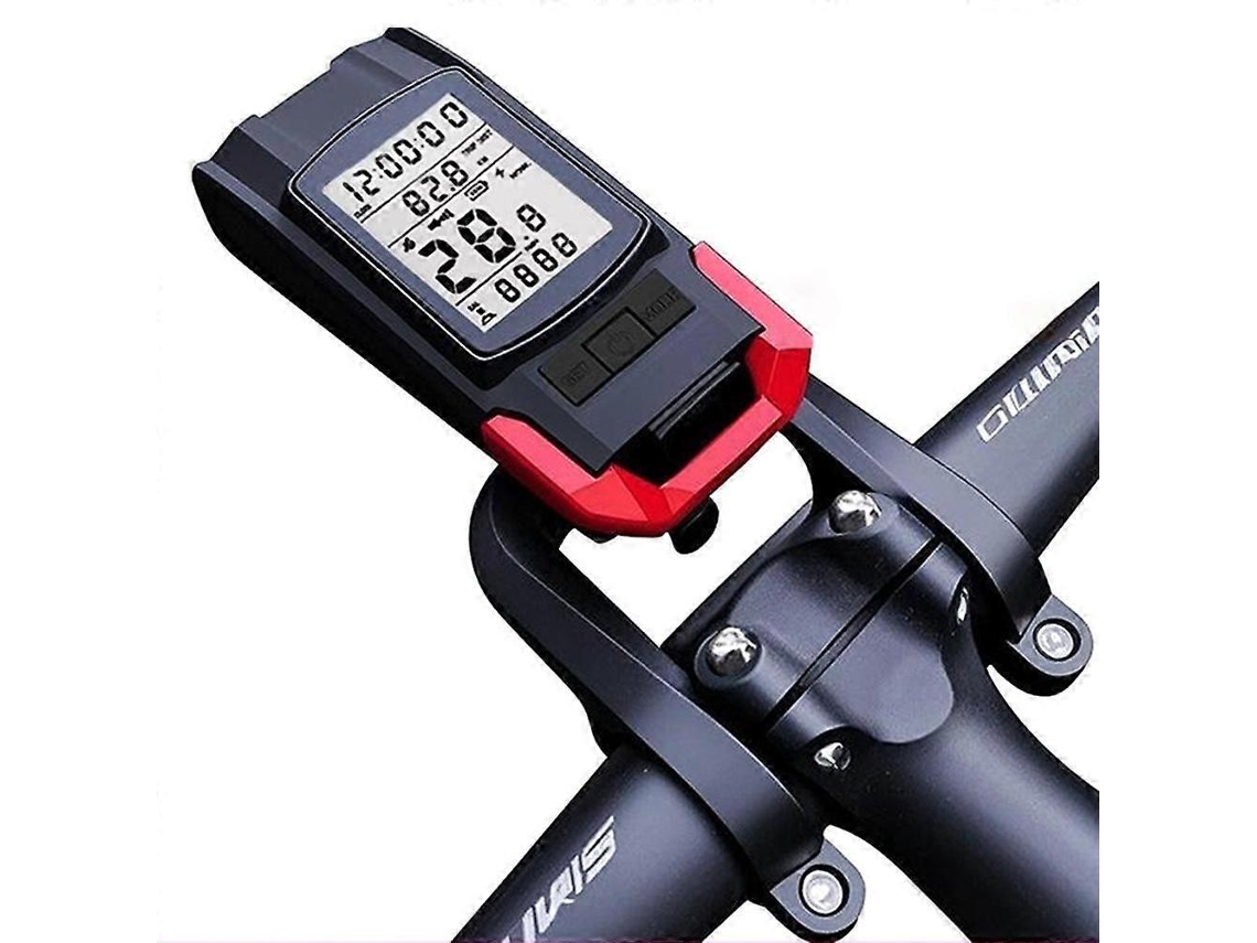 Farol Led Para Bicicleta, Velocímetro, Buzina, 120db, 3em1, Gps, Vermelho