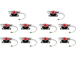 10x Électrique Bike 5 Led Lumière Arrière Vélo E bike Light SFUSHOS