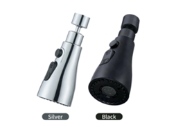 Cabeça De Pulverização Faucet 3 Funções Giratória 360°