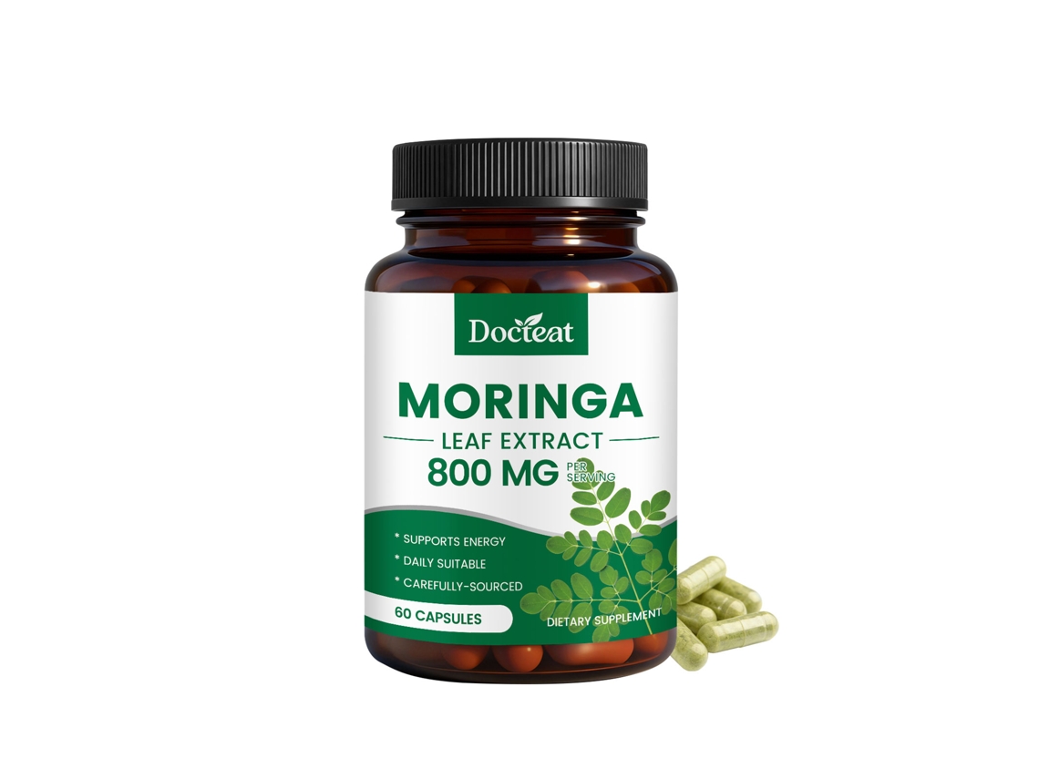 Cápsulas Docteat Moringa para Saúde e Limpeza Intestinal Natural LAXISCREED