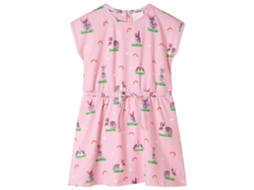 Vestido Para Criança Rosa-claro 140