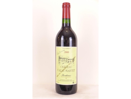 Vinho Tinto CHÂTEAU CAZAU-MARTET 2000 (75 cl - 1 unidade)