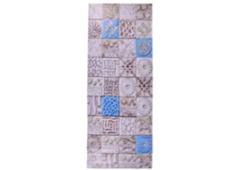 Baok - 2 adesivos 3D para porta, 38,5 x 200 cm, papel de parede autoadesivo para decoração de casa e escritório.