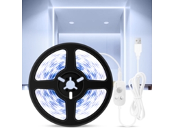 Fita de Luz LED USB Dimmable com Sensor PIR 60 LEDs | S/MARCA