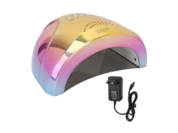 Lâmpada de Unhas Led Uv 48w Fonte Luz Dupla Infravermelho Secador Polimento Gel Indução Inteligente GOKOCO