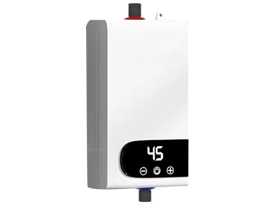 Aquecedor de água elétrico sem tanque 4500w com tela sensível S/MARCA