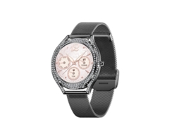 Smartwatch For Women Attend/fazer Chamada For Phones Android Ios 128 Amoled Full Touch Fabric Bling Smartwatch Feminino Bestvite
