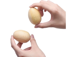 2026 2 Xilófonos de Madera Natural, Tambores de Percusión Musical para Bebés, 4 Cm X 6 Cm