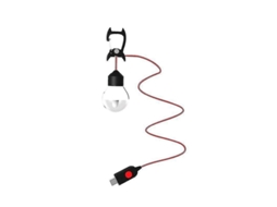 Lanternas De Acampamento Ao Ar Livre, Luz De Barraca, Lâmpada Suspensa, À Prova Dágua Ipx4, Lâmpada De Emergência Usb, Lanterna Vermelha Olysi Shop