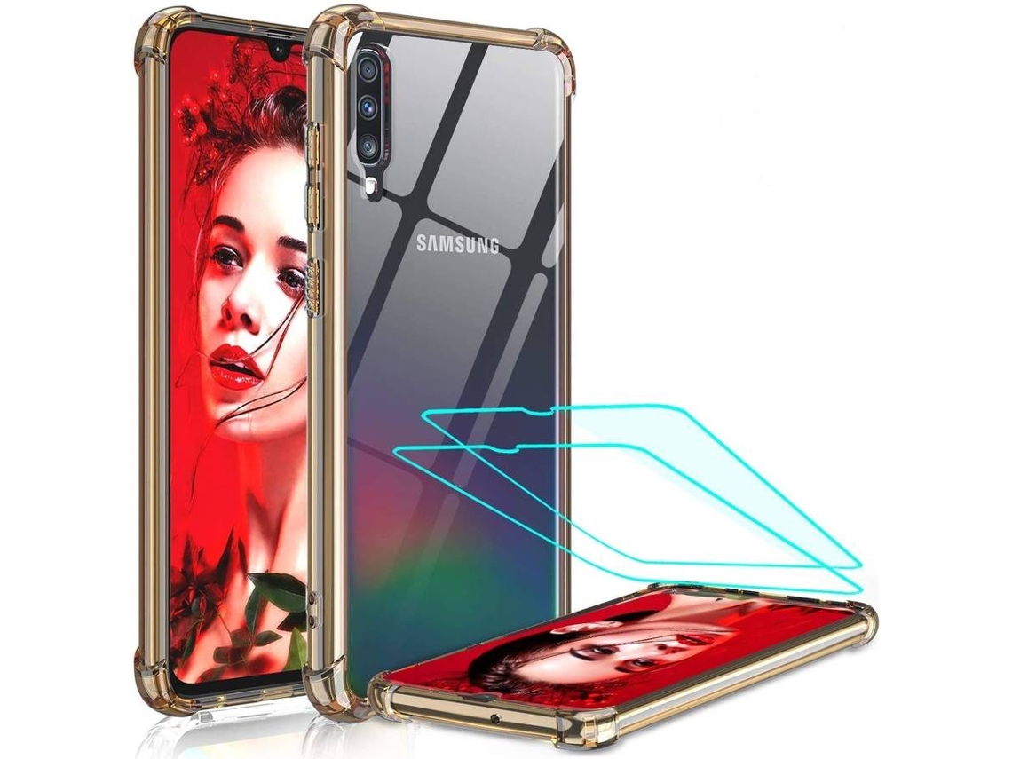 Capa Samsung Galaxy A70 HONGWE. Rosa