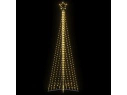 Vidaxl Led Árvore De Natal 495 Leds Branco Quente 300,5 Cm