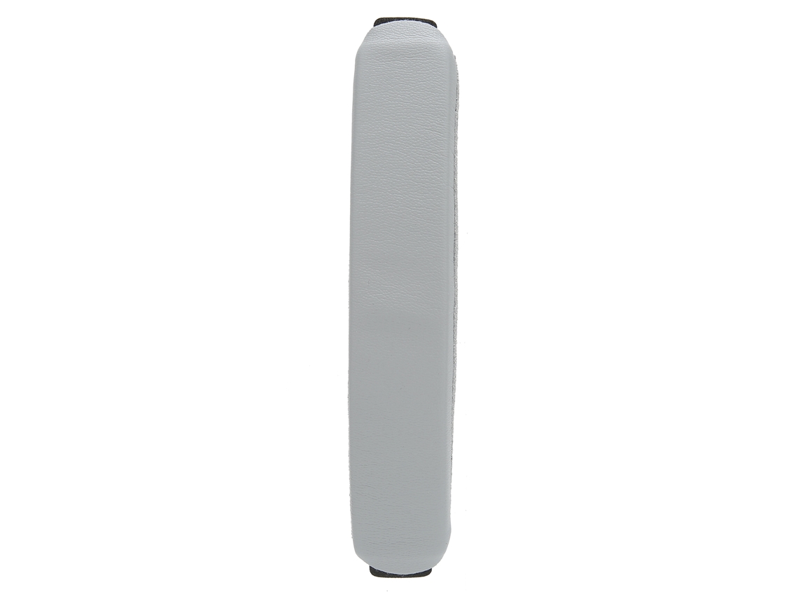 Capa de Espuma para Diadema de Fone de Ouvido QC35, Substituição de Couro Artificial Prata | S/MARCA