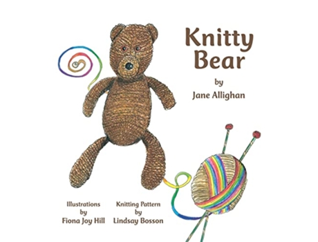 Livro Knitty Bear de Jane Allighan (Inglês)