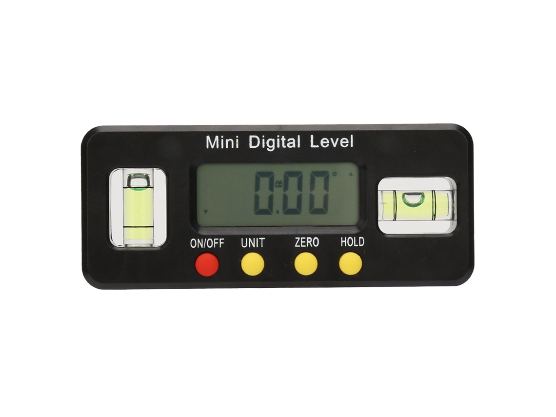 Mini Protraktor Digital Inclinômetro Base Magnética 100mm S/MARCA