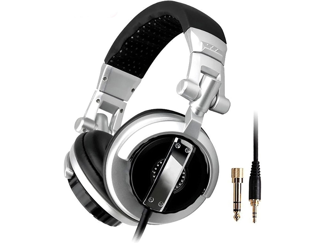 Fone De Ouvido Dobrável Goshyda, Fone De Ouvido Estúdio Hi Fi Giratório Com Design Cobertura Total, Para Gravação E