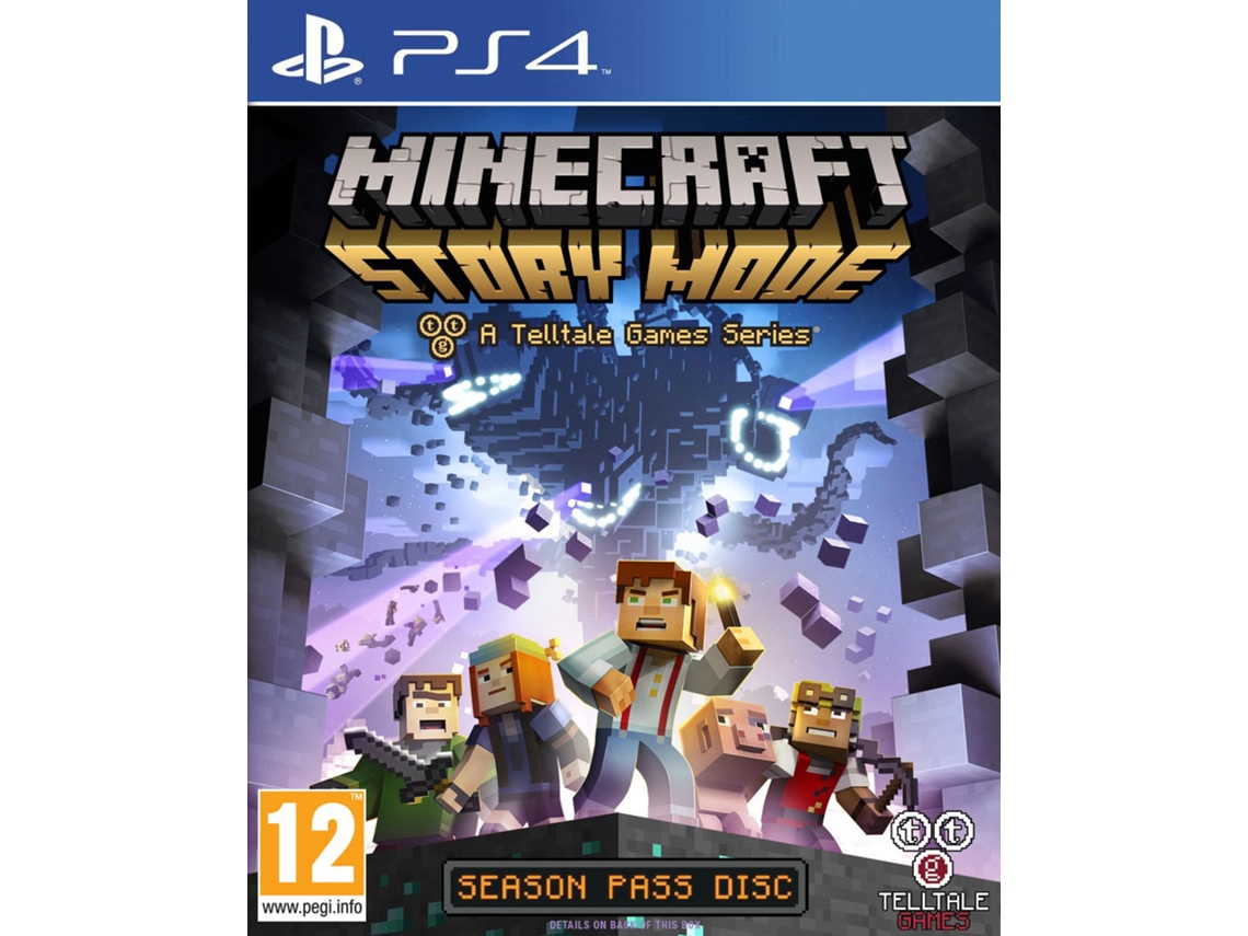 Disco De Jogo Da Edição Do PS4 Minecraft PlayStation Foto