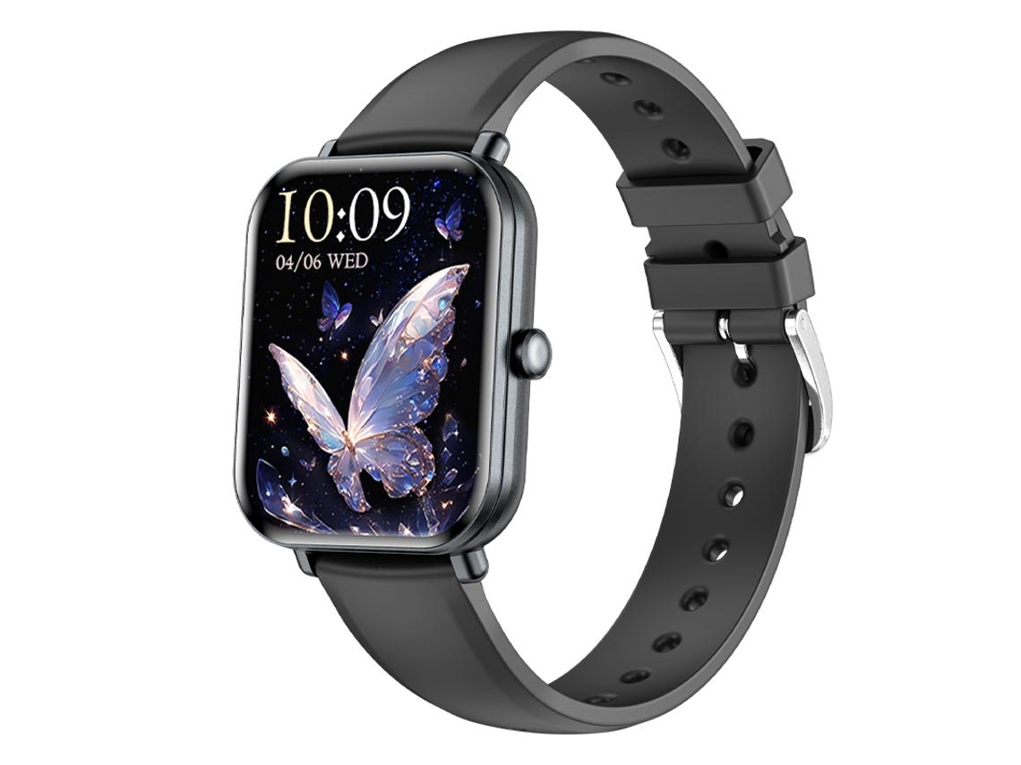 Smartwatch Chronus Tft 1,75 Polegadas Com Chamadas Bluetooth Preto