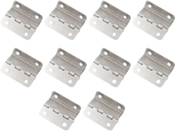 Conjunto De 10 Dobradiças Para Móveis, Dobradiça De Madeira Com 4 Furos