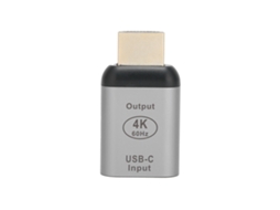 Adaptador Type-c Fêmea Para Hdmi 4k 60hz Conversor Compatível Com Windows Android Os X
