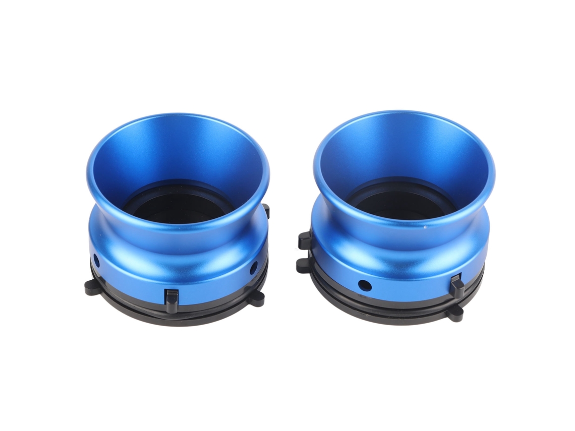 1 Pair Nab Hub Adapters Professional Polished Aluminum Alloy 10 Inch Opener For Studer Revox For Akai For Teac Blue ZMDECQNA
