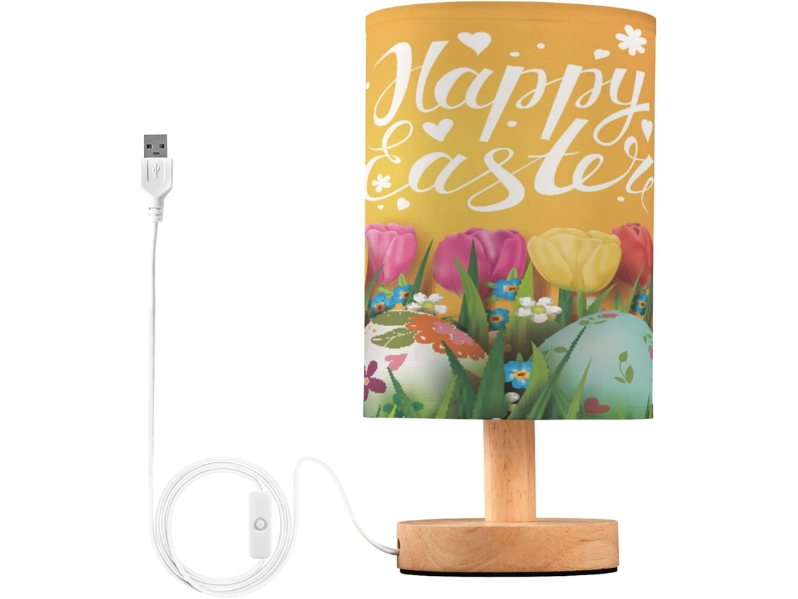 Abajur De Cabeceira Led Soft For Children, Mapa De Ovos, Grama Realista