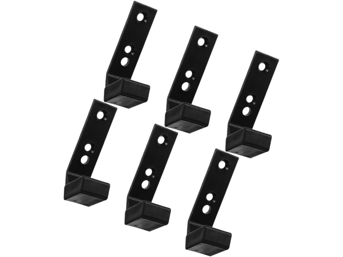Suporte De Parede Holibanna Para 6 Barras Peso Em Pc E Pp, 40x55x100