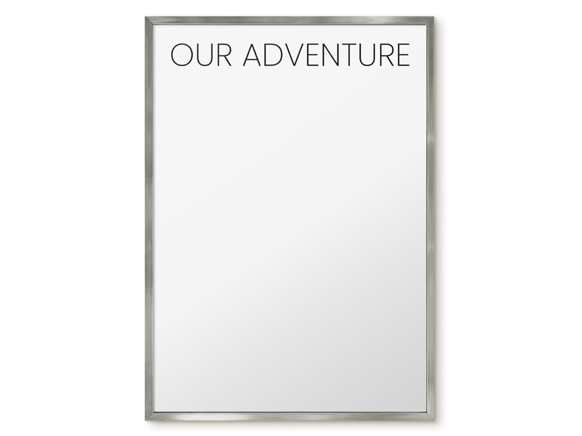Magnetic Board For Wall Our Adventure For The Bedroom Espelharte (50x70 Cm)