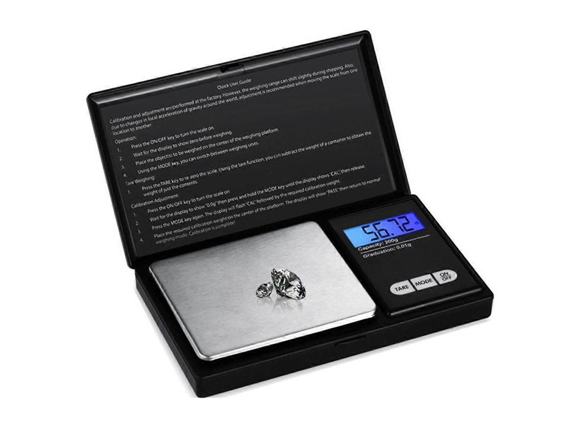 Balança de Joias AQUAFORGE Portátil de Alta Precisão, 200 G