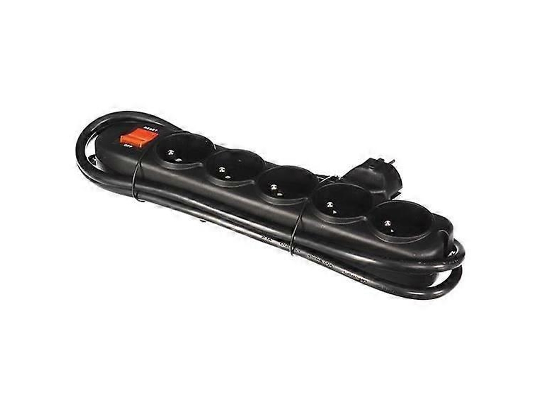 Régua De Tomadas Perel 5 Tomadas 3500w 1,5 M Interruptor Integrado Olysi Shop