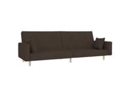 Sofa Bed, Sofa Beds Vidaxl Marrom Tecido (n/a)