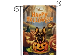 Conjunto De Bandeiras De Jardim Para Halloween, Bandeiras Pequenas Para Quintal