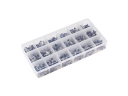 Kit de Transistores Eletrônicos 900 Peças 18 Tipos Mistos A1015 2n5551 Transistores de Três Pinos