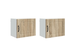 Conjunto de 2 armários de cozinha Carvalho Sonoma com dimensões de 50x31x40 cm MAISON EXCLUSIVE