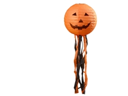 Decoração De Halloween Com Laxiscreed: Lanterna De Abóbora Para Festas E Entrada De Loja, 8 Polegadas