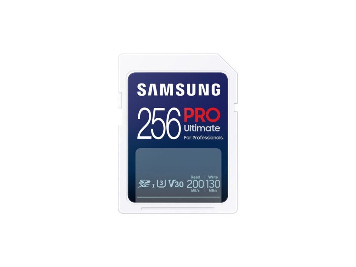 Pro Ultimate Cartão Sd 256gb Sdxc Uhs I U3 V30 200mb/s Branco Samsung
