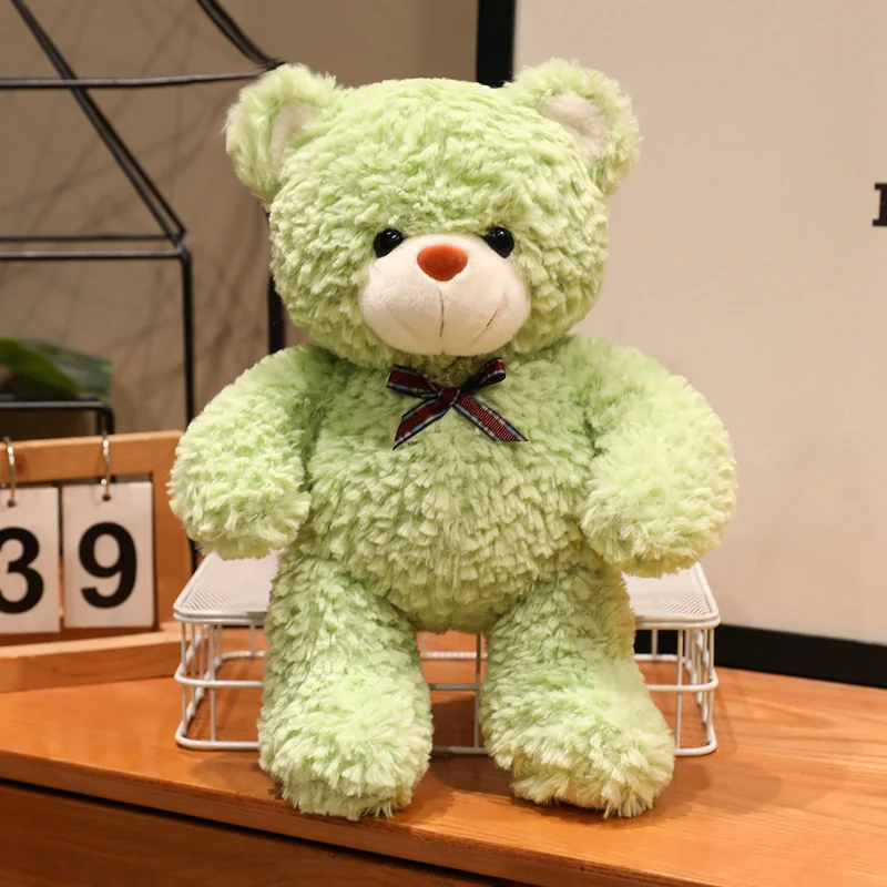 (verde 30cm) Urso De Pelúcia Anime Realista E Fofo De 30cm