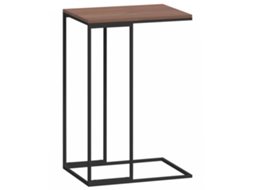Side Table, Side Tables Vidaxl Preto Madeira Processada (40 X 30 X 59 Cm)