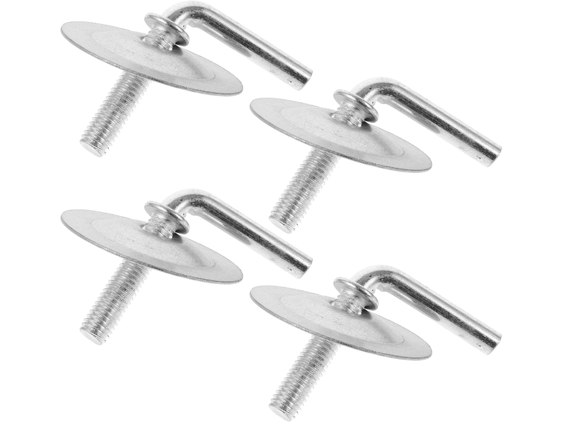 Conjunto De 4 Parafusos De Fixação Para Suporte De Ventilador De Pedestal Em Ferro