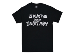 Thrasher Skate And Destroy T-shirt Black Classic Unisex Adults Size:xxxl