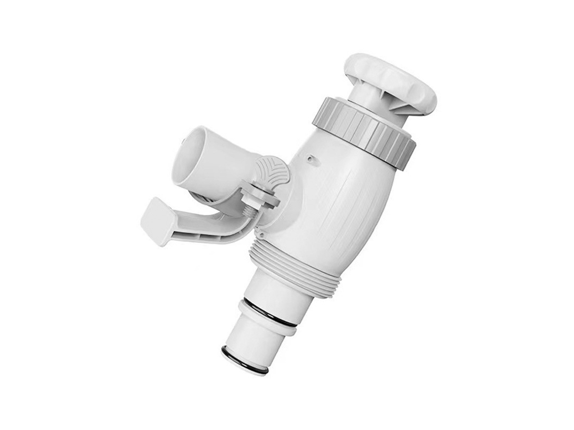 Adaptador De Limpeza Para Piscinas, Resistente, Compatível Com Filtros, Ideal Para Manutenção Aquática