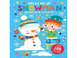 Livro Dress Me Up Snowman de North Parade Publishing (Inglês)