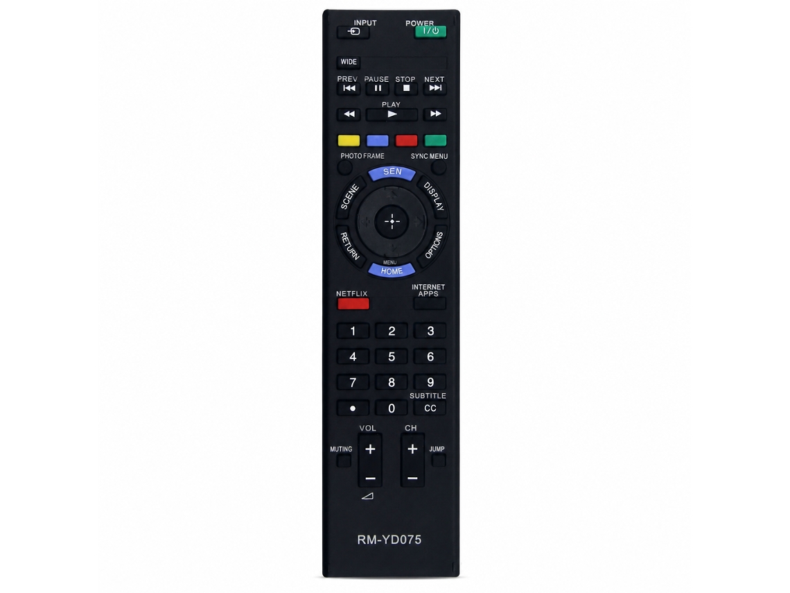 Comando À Distância Para Tv Compatível Com Sony Rm-yd075, Sem Programação_dae