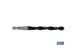 Broca para madera mango hex. 1/4 11 mm