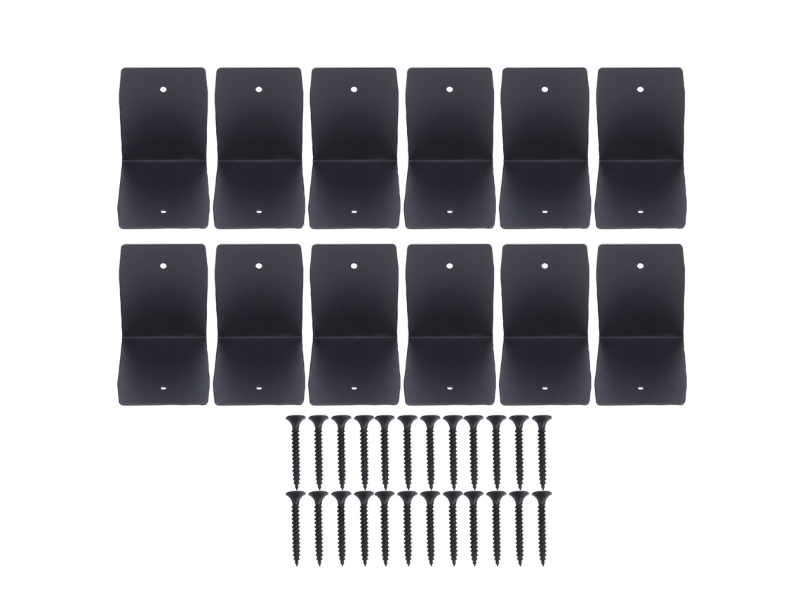 Grampos De Viga Laxiscreed Em Aço Galvanizado Para Hardware De Pavilhão Preto, Perfeitos Para Estruturas Em Madeira