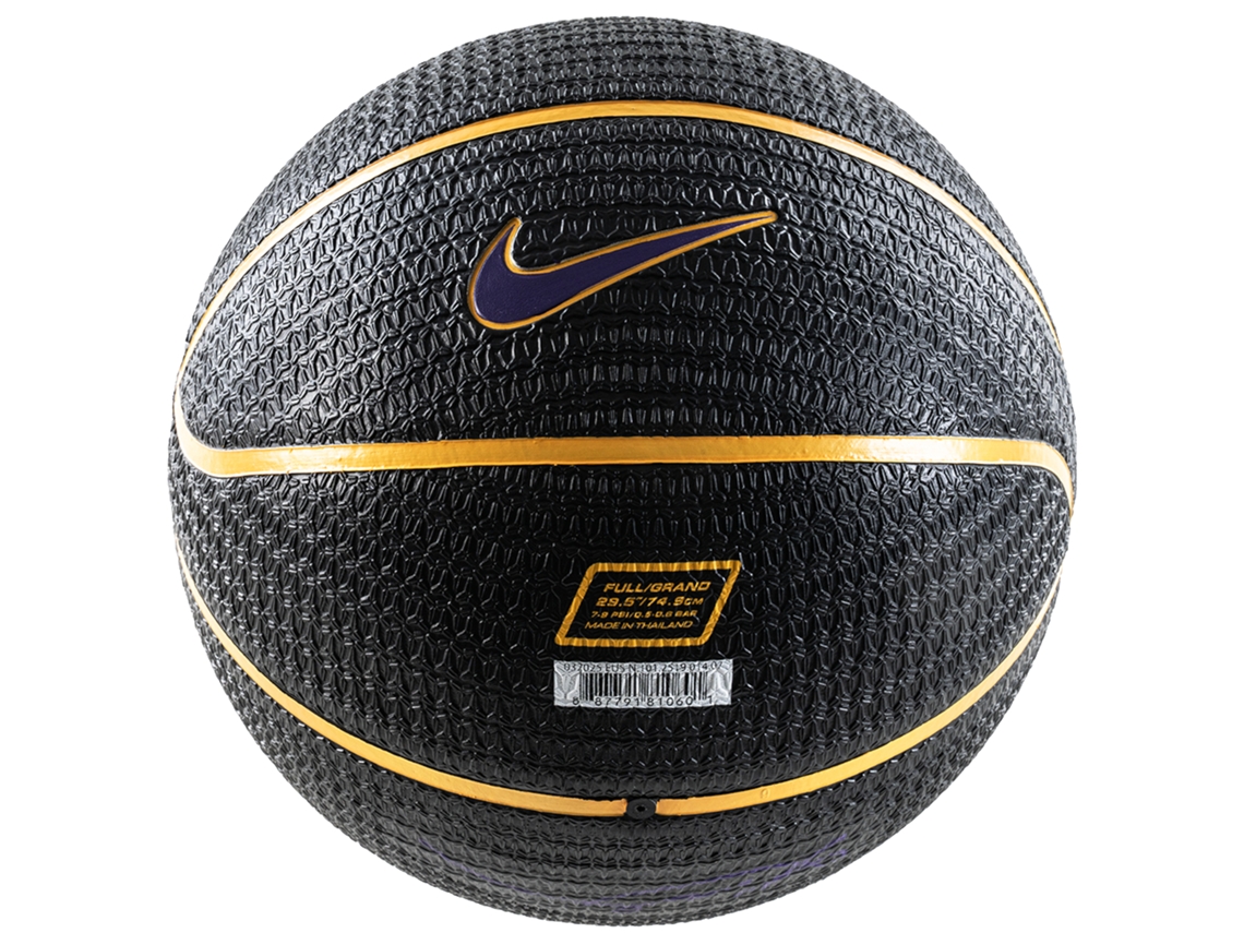 Playground 8p Kobe Bryant Deflated Ball N1012519 014, Unissex, Bolas De Basquete Nike (preto 7 Eu)