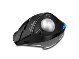 Rato Yizhood F33 Rollerball Recarregável Sem Fio De Bluetooth 2.4g De Trackball Para O Desenho Do Escritório Do Pc Preto
