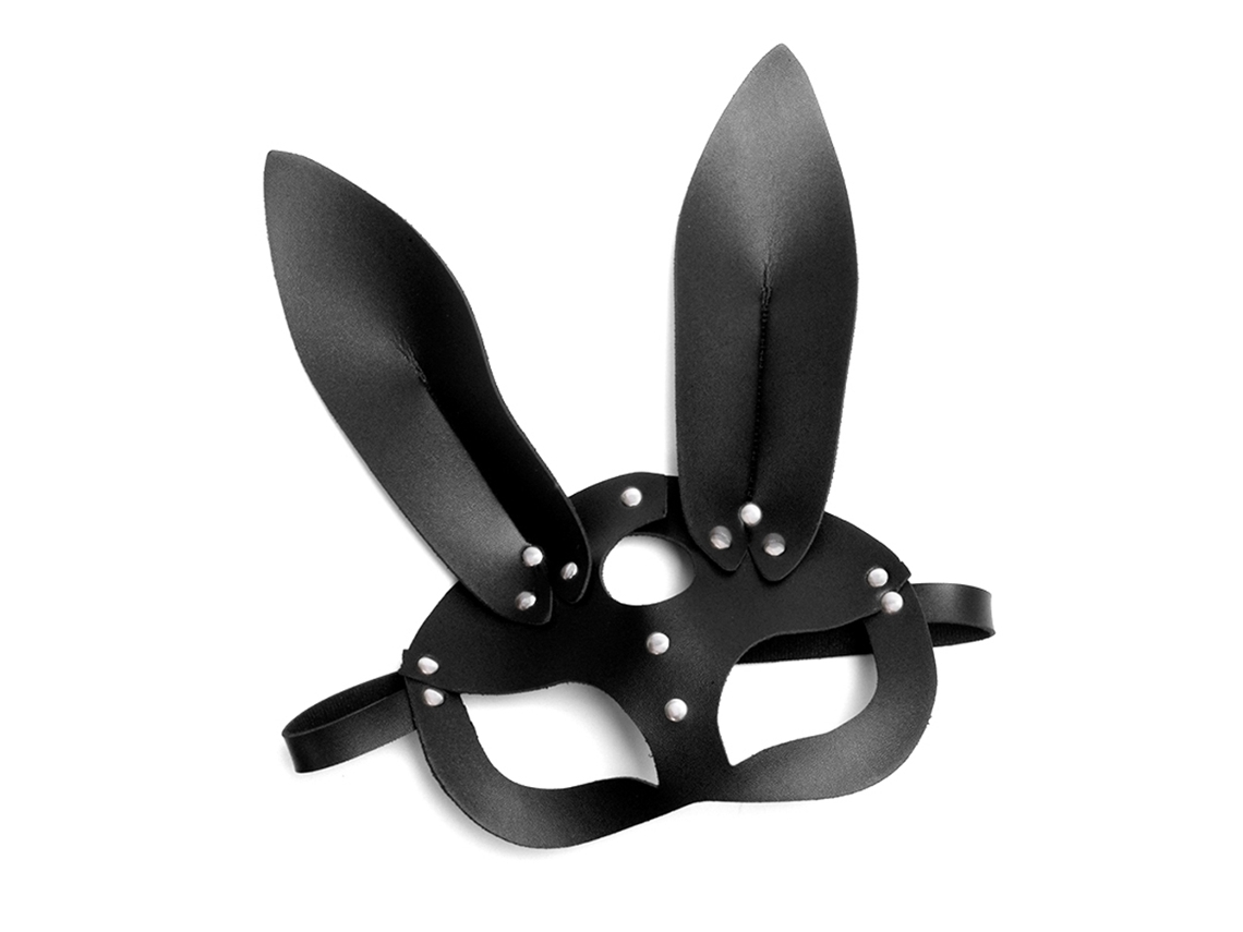 Máscara De Orelhas De Coelho Sexy Para Mulher, Fantasia De Halloween E Cosplay, Laxiscreed