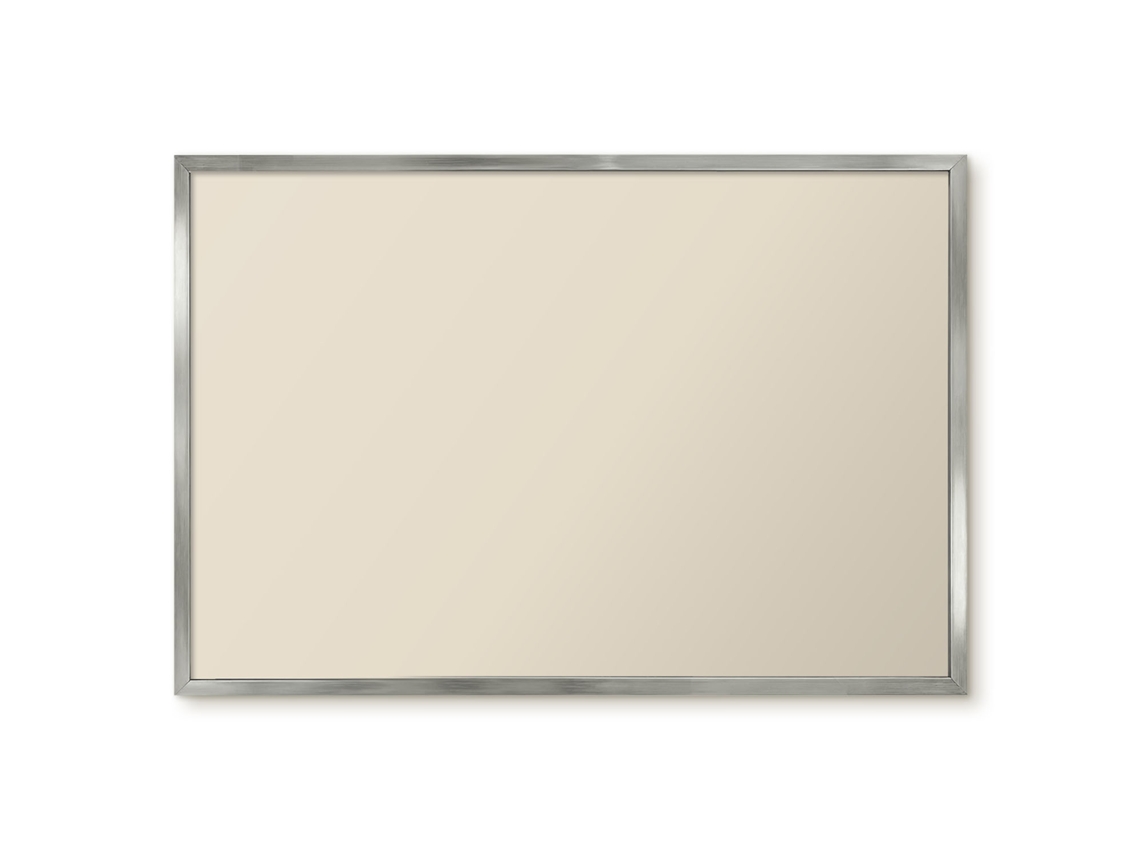 Magnetic Board Fashionable Gray For The Living Room Espelharte (60x40 Cm)