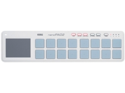 Korg Nanopad 2 Controlador Midi USB Branco, Branco Ko1