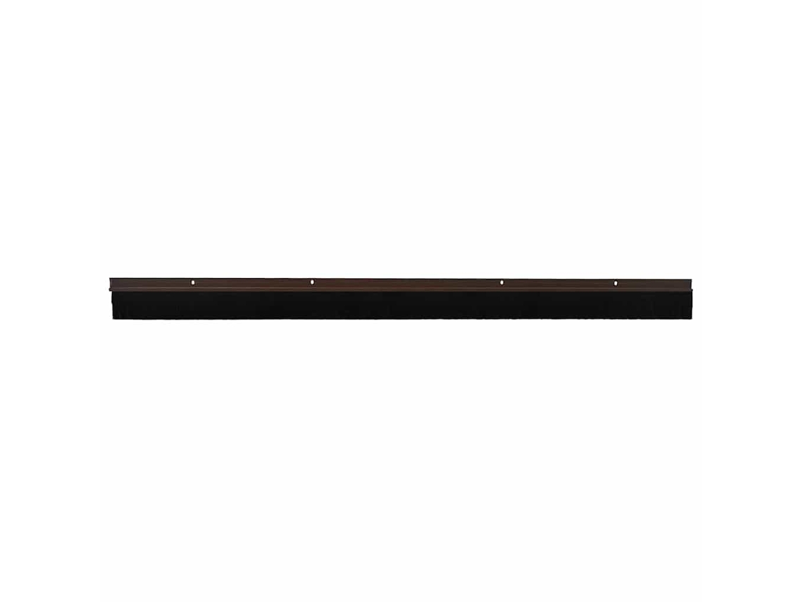 Conjunto 12 Vedação Da Porta Vidaxl Castanho Alumínio (100 Cm)